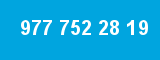 977 752 28 19 977 752 28 19